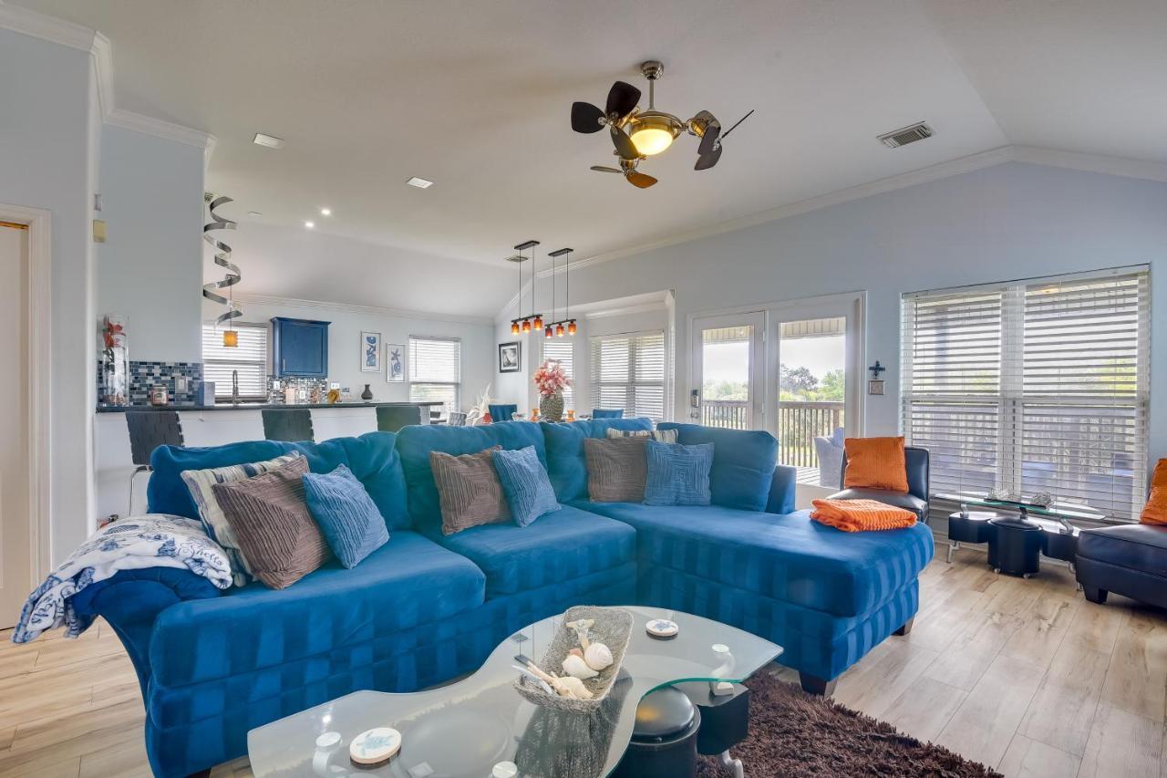Вилла Galveston Escape With Entertainment Patio And Deck! Экстерьер фото