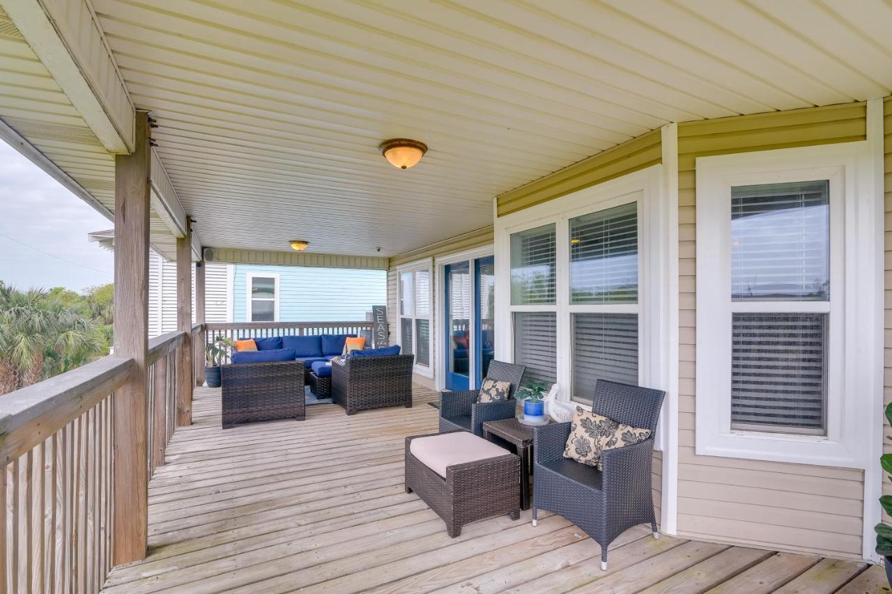 Вилла Galveston Escape With Entertainment Patio And Deck! Экстерьер фото