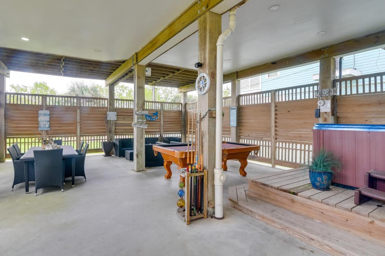 Вилла Galveston Escape With Entertainment Patio And Deck! Экстерьер фото